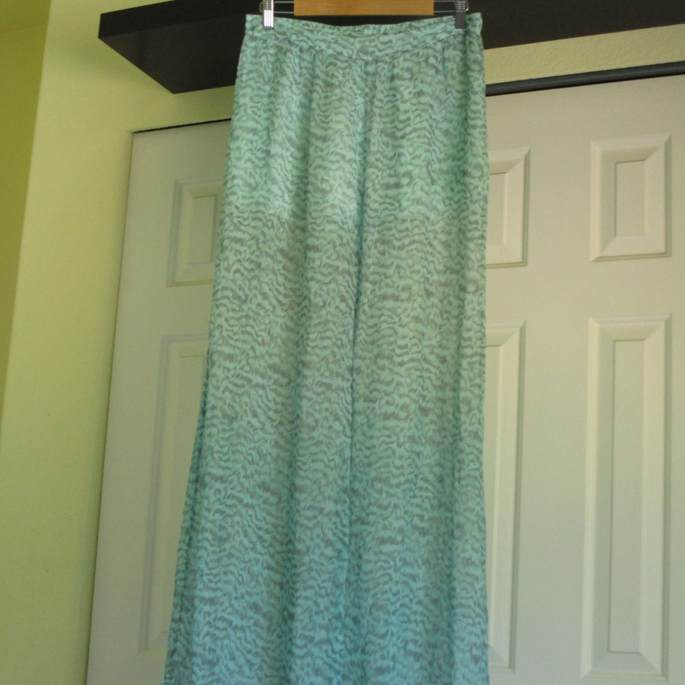 SOLD Silk Palazzo Pants
